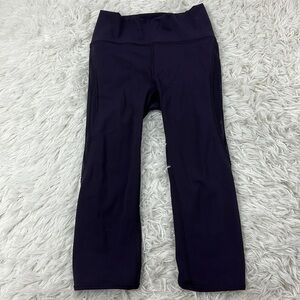 Lululemon Sun Setter Crop (17") Boysenberry